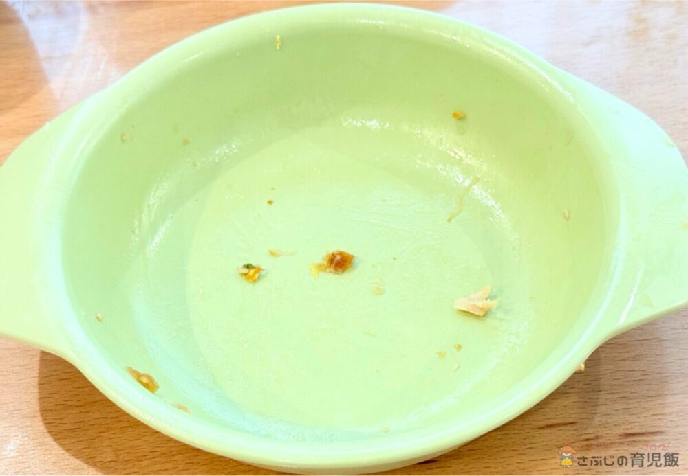 からあげを完食したお皿