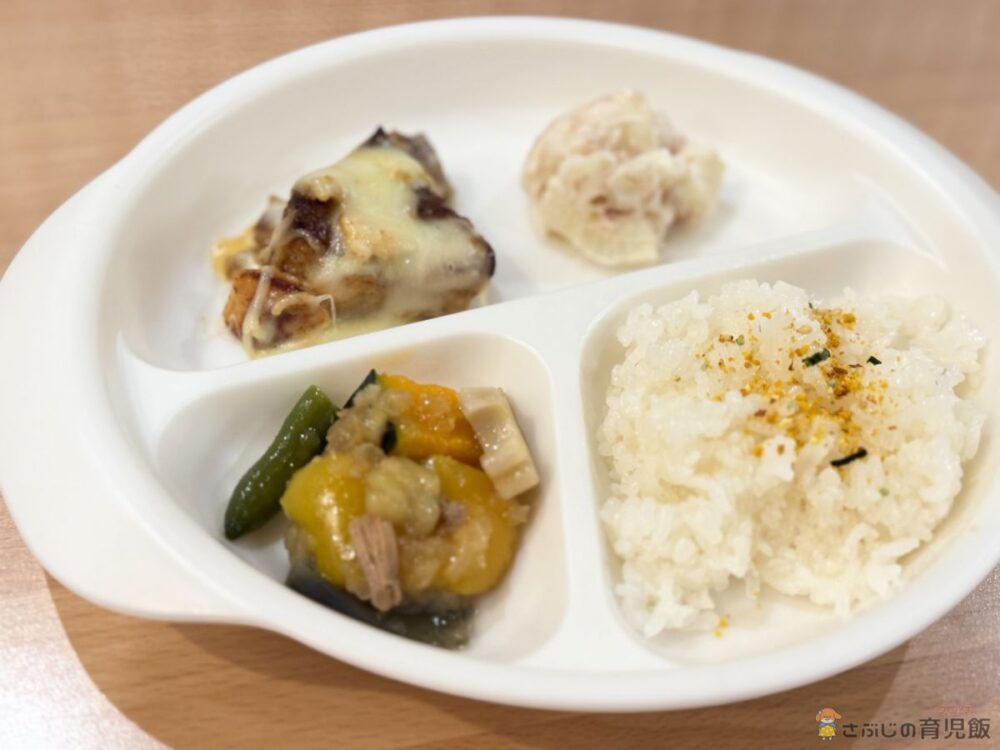 つくりおき.jp時代の4週目盛り付け別アングル（和風オニオンスライスポテトサラダ）